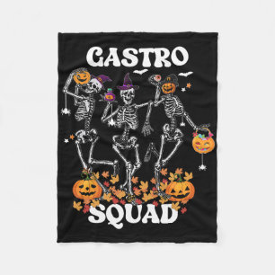 Gastro Squad Halloween Skeleton Dancing Endoskopie Fleecedecke
