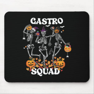 Gastro Squad Halloween Skeleton Dancing Endoskopie Mousepad