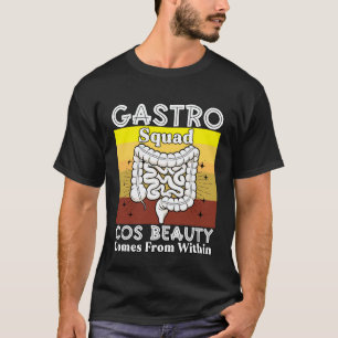 Gastro Squad Magen Studenten Endoskopie Krankensch T-Shirt