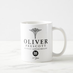 Gastroenterologe Abschluss   Pensionierung Kaffeetasse