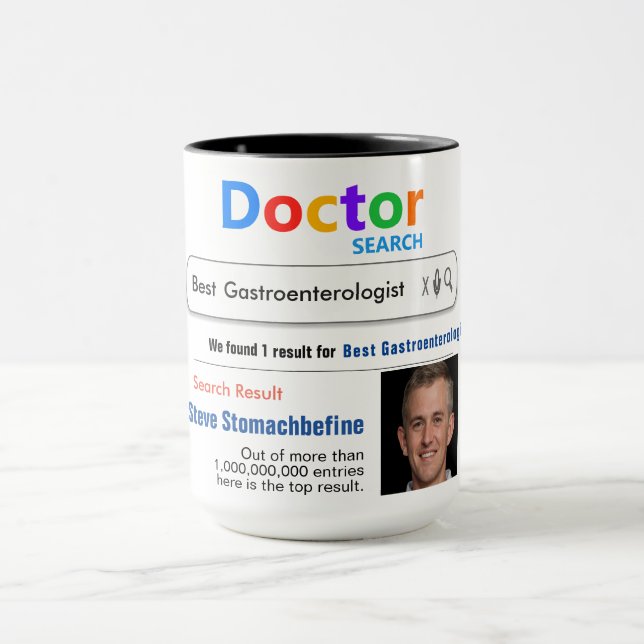 Gastroenterologe Funny Gift Tasse (Zentrum)