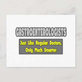 Gastroenterologen... Smarter Postkarte