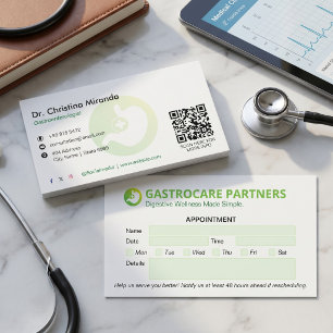 Gastroenterologie Klinik Wirtschaft Ernennung Visitenkarte