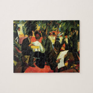 Gastronomie by August Macke, Vintage Art