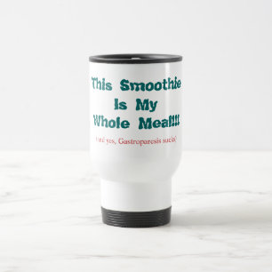Gastroparesis und CIPsmoothie-Tasse Reisebecher