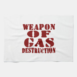 Gaszerstörungswaffen Handtuch
