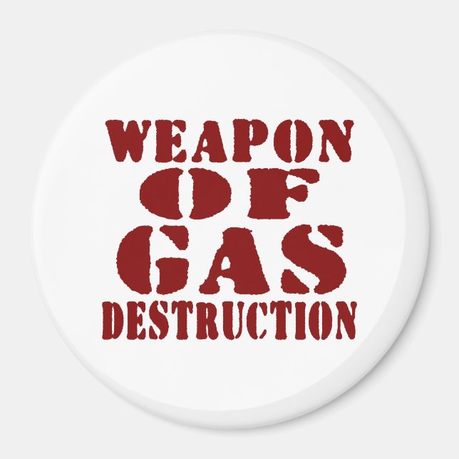 Gaszerstörungswaffen Magnet (Vorne)