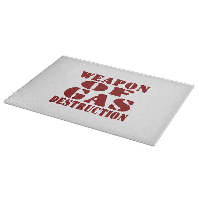 Gaszerstörungswaffen Schneidebrett (Ecke)