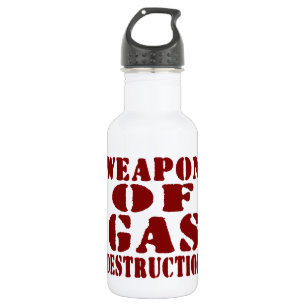 Gaszerstörungswaffen Trinkflasche