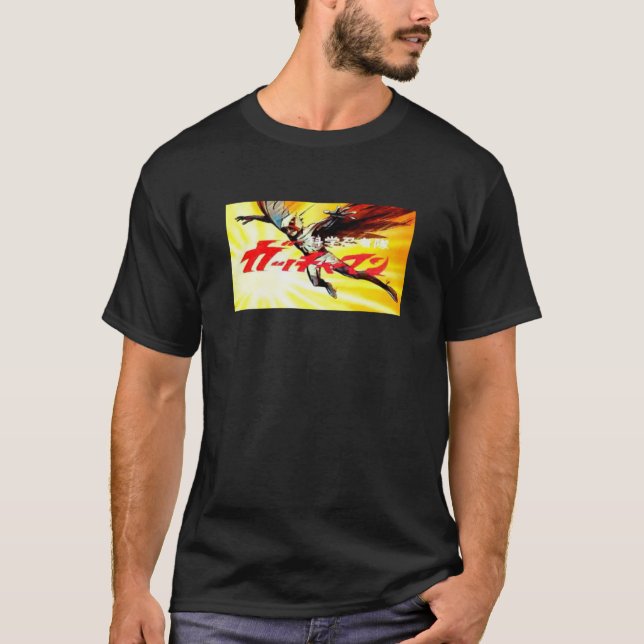 Gatchaman Title Angepasst Scoop T-Shirt (Vorderseite)
