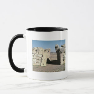 Gate des Königs von den Wänden von Hattusas Tasse