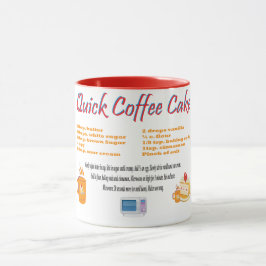 Gâteau café Extraordinaire Mug de recette amusante