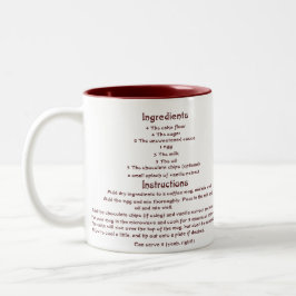 Gâteau dans une tasse