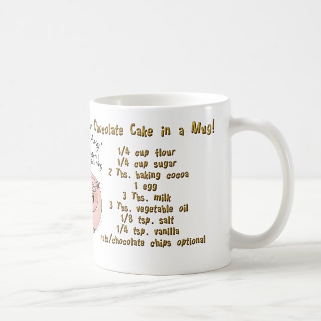 Gâteau dans une tasse, tasse ! (Droite)