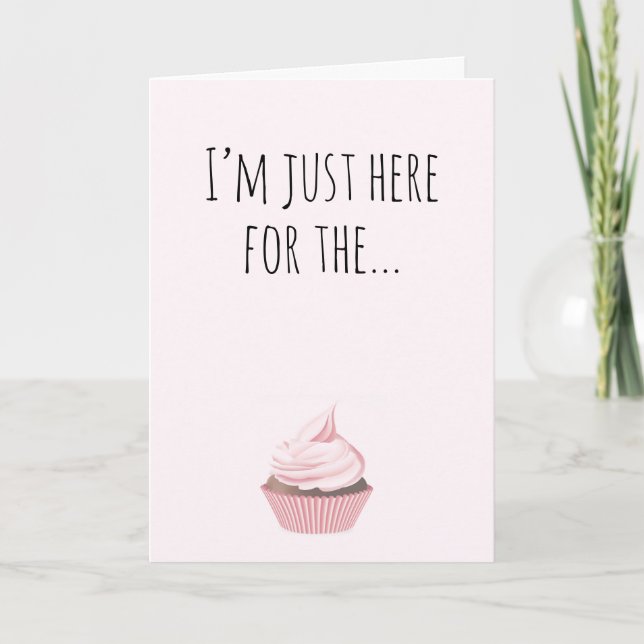 Gâteau de carte d'anniversaire amusant (Devant)