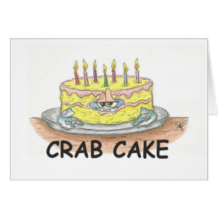 Gâteau de crabe