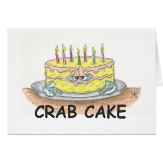 Gâteau de crabe