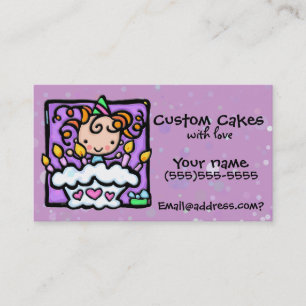 Gâteau de LITTLEGIRLIE décorant la carte faite sur