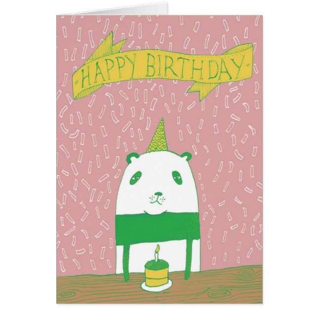 Gâteau de panda (Devant)