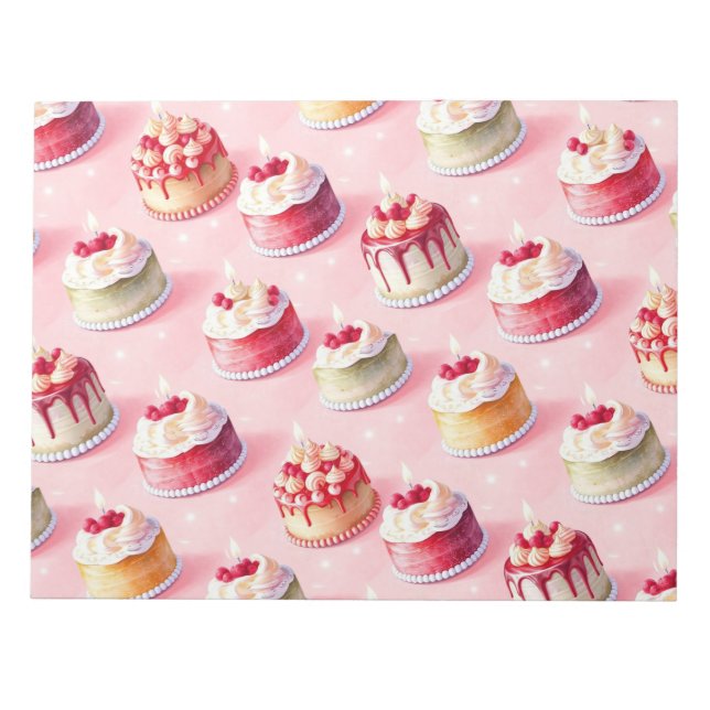 Gâteaux Bloc-notes - Une façon douce d'organiser v (Devant)