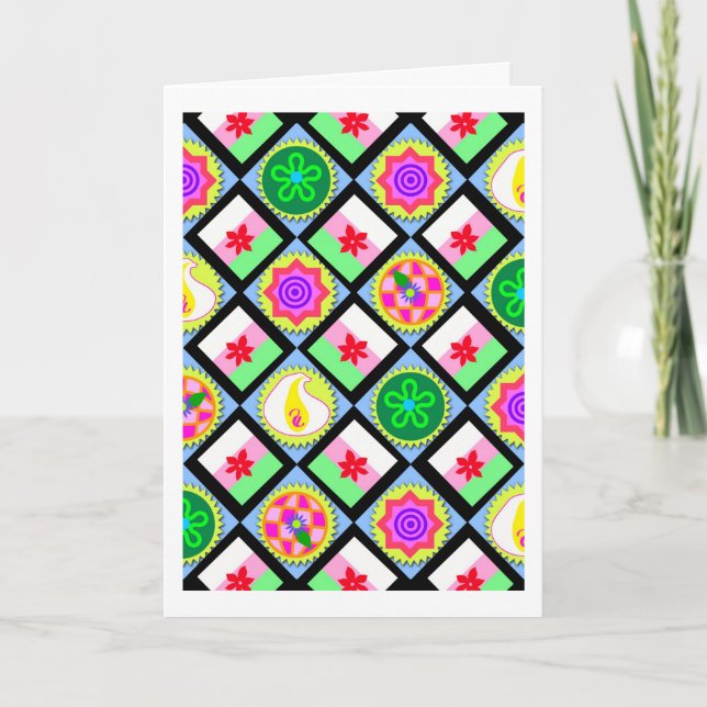 Gâteaux coréens au riz, Carte d'Anniversaire sucré (Devant)