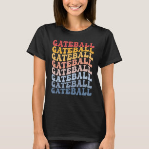 Gateball Groovy Retro Sports T-Shirt
