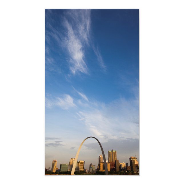 Gateway Arch and downtown St. Louis Fotodruck (Vorne)