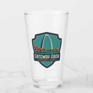 Gateway Arch National Park Pint Glass Glas