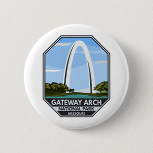 Gateway Arch Nationalpark Missouri Button