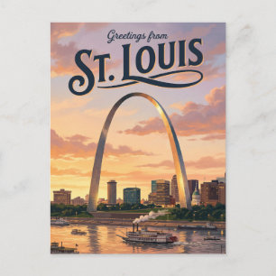 Gateway Arch Nationalpark Missouri Postkarte