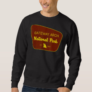 Gateway Arch Nationalpark Missouri Schlüssel Natur Sweatshirt