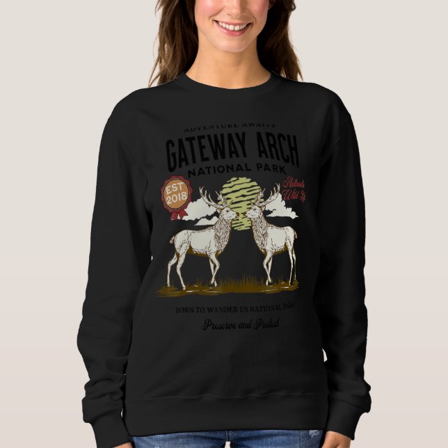 Gateway Arch Nationalpark Sweatshirt (Vorderseite)
