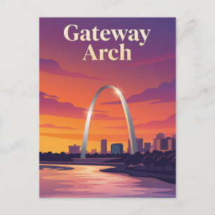 Gateway Arch Postkarte