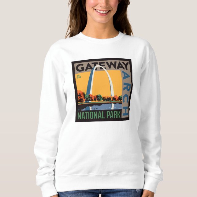 Gateway Arch | St. Louis, Missouri Sweatshirt (Vorderseite)
