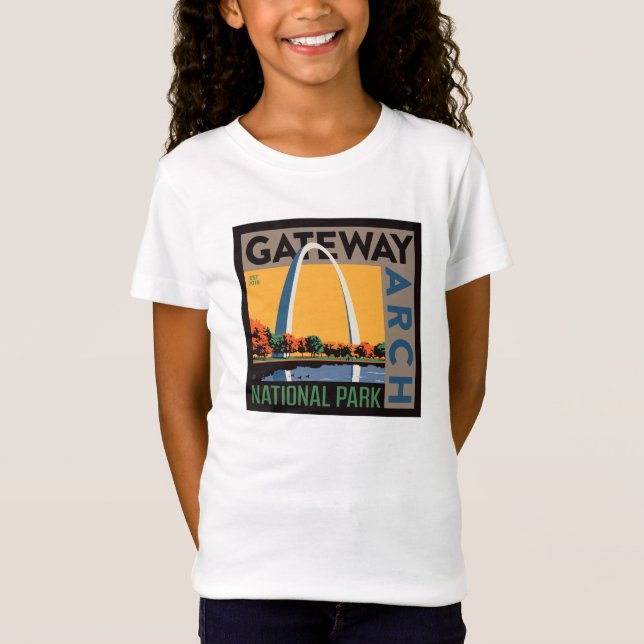 Gateway Arch | St. Louis, Missouri T-Shirt (Vorderseite)
