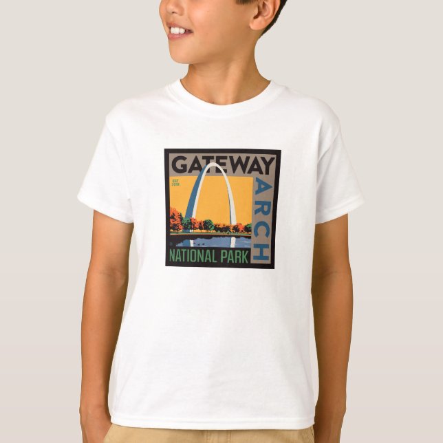 Gateway Arch | St. Louis, Missouri T-Shirt (Vorderseite)