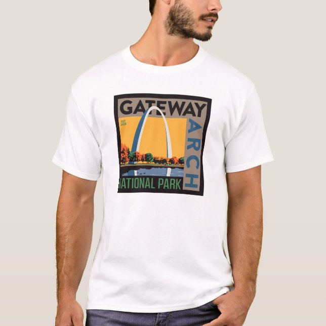 Gateway Arch | St. Louis, Missouri T-Shirt (Vorderseite)