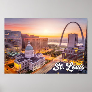 Gateway Arch, St. Louis, Missouri, USA Poster