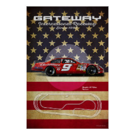Gateway International Raceway Poster