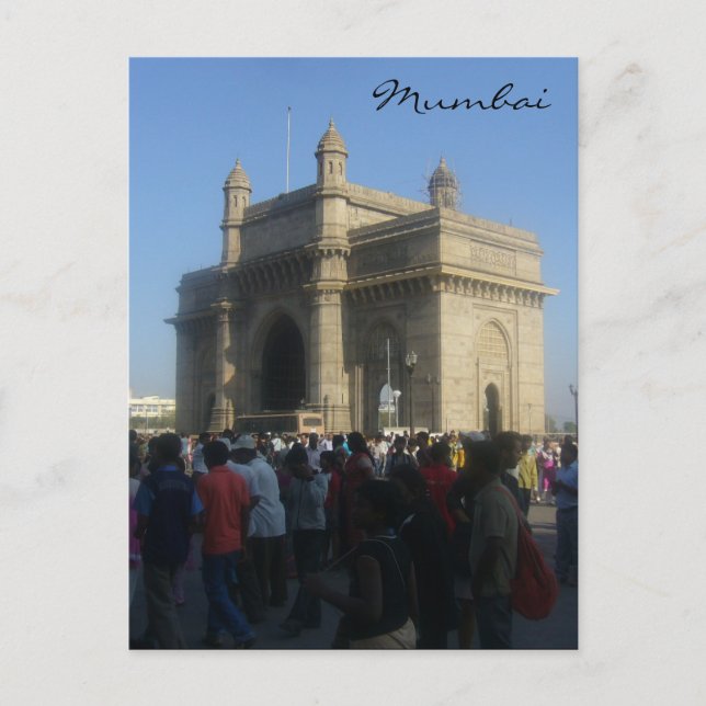 Gateway Mumbai Postkarte (Vorderseite)