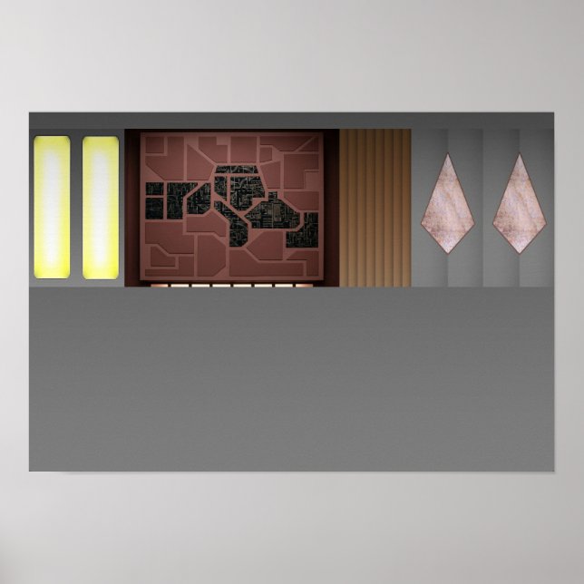 Gateway room diorama poster (Vorne)
