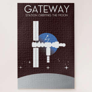 Gateway - Station, die den Mond umkreist