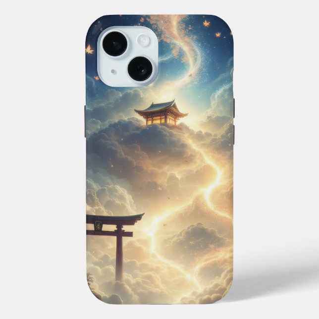 Gateway to Heaven: The Celestial Shrine Case-Mate iPhone Hülle (Rückseite)