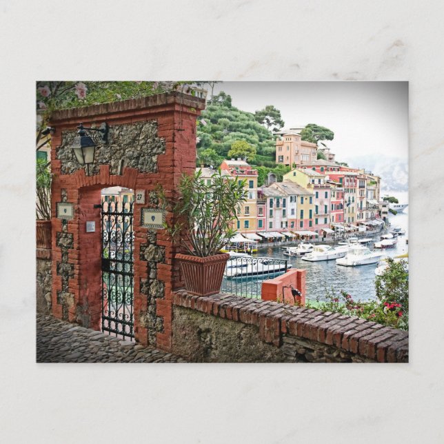 Gateway to Portofino, Italia Postcard Postkarte (Vorderseite)