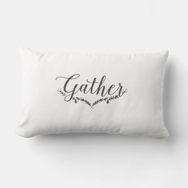 Gather Throw Kissen (Vorderseite)