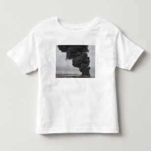 Gathered konzentrierte Ölbrände Kleinkind T-shirt