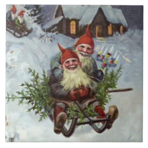 "Gathering Pine Boughs" Fliese