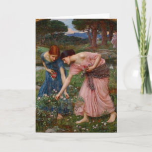 Gathering Rosebuds Karte