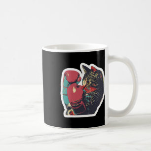 Gatito de Boxeo Cool Boxer Cat Boxing Handschuhe u Kaffeetasse