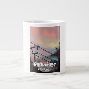 Gatlinburg Great Smoky Mountains Tennessee Jumbo-Tasse